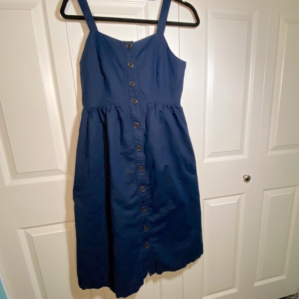 The Gap Maternity Buttoned Linen Dress